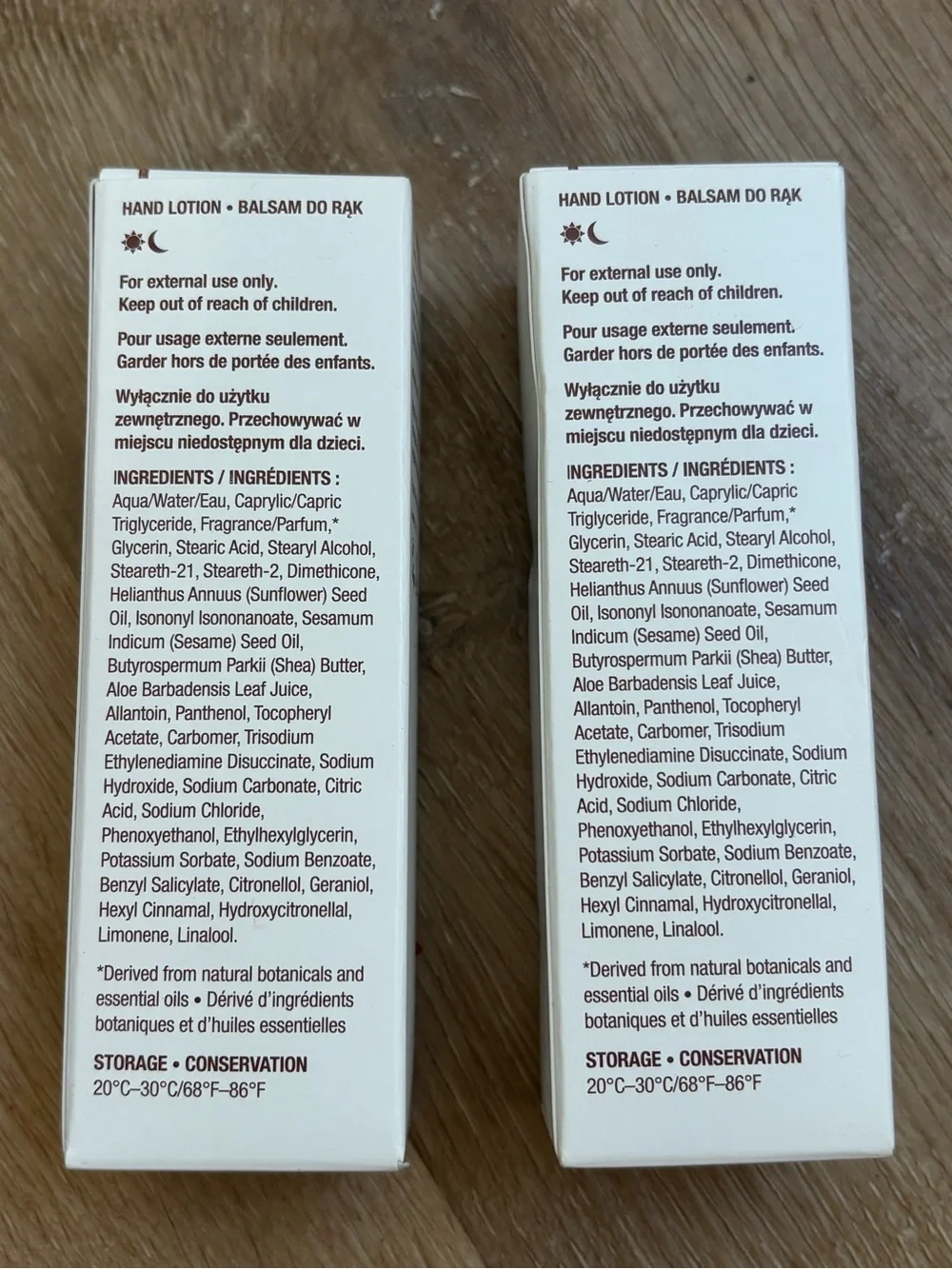 Arbonne Botanique Nectarine Hand Lotion Set Bundle